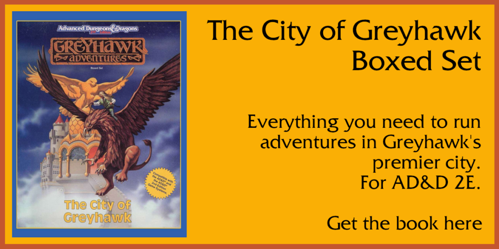 City of Greyhawk Boxed Set
